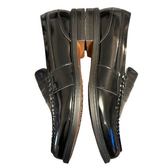 Mens Nunn Bush Lincoln Mock Toe Penny‎ Loafer Size 10W Manmade Upper Leat… - Picture 5 of 8